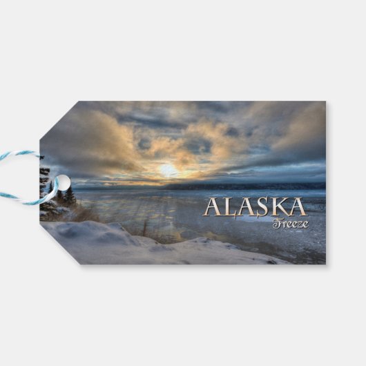 Alaska Freeze Cadeaulabel (Achterkant Horizontaal)