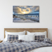 Alaska Freeze Canvas Afdruk (Insitu (Slaapkamer))