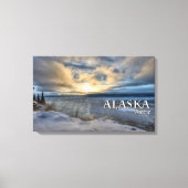 Alaska Freeze Canvas Afdruk (Voorkant)