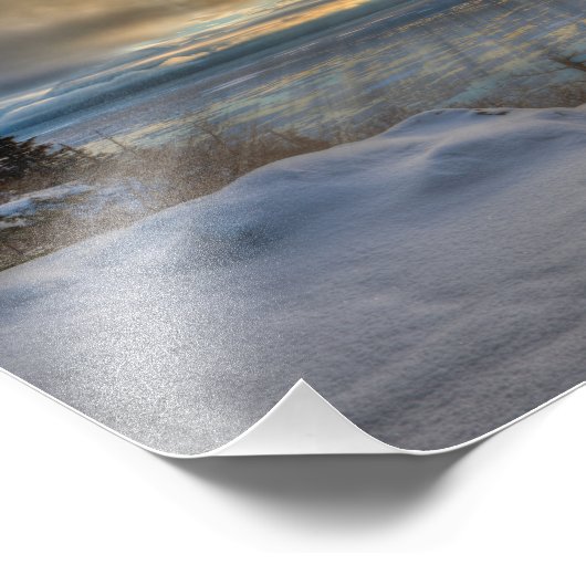 Alaska Freeze Foto Afdruk (Hoek)