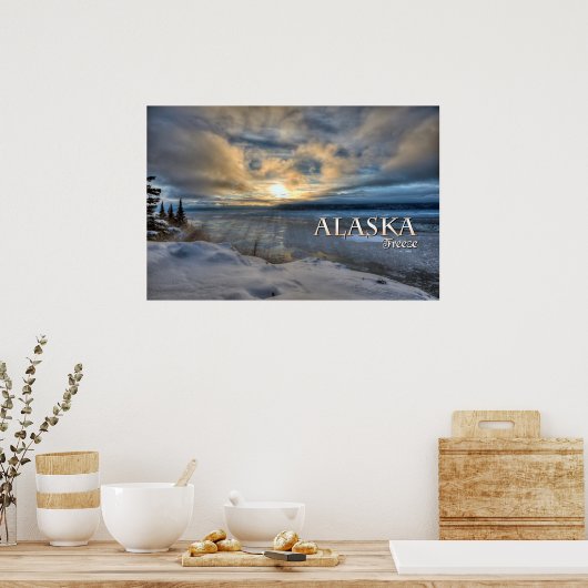 Alaska Freeze Poster (Keuken)