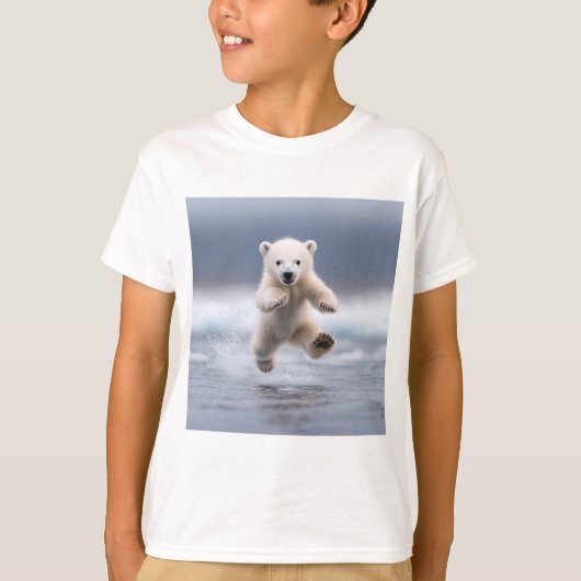 Alaska Funny Polar Beer Cub Kinder T-shirt (Voorkant)