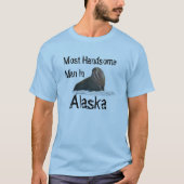 Alaska Funny State T-Shirt (Voorkant)