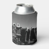 Alaska Fur clad eskimo arctic sod igloo Blikjeskoeler (Blikje Voorkant)