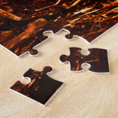  Alaska Fur clad eskimo arctic sod igloo Legpuzzel (Zijkant)