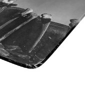 Alaska Fur clad eskimo arctic sod igloo Snijplank (Hoek)