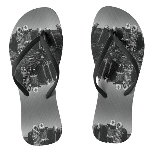 Alaska Fur clad eskimo arctic sod igloo Teenslippers (Voetbed)