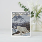 Alaska Gates van het Arctic National Park Briefkaart (Staand voorkant)