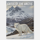 Alaska Gates van het Arctic National Park Magneet (Voorkant)