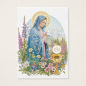 Alaska Gebed voor de Eerste Heilige Communie Visitekaartje (Voorkant)