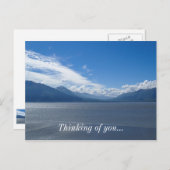 Alaska-gebergten Briefkaart (Voorkant / Achterkant)