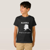 Alaska - Geboorteplaats van Bevriezing T-shirt (Voorkant volledig)