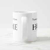 Alaska geen plek als thuis grote koffiekop (Achterkant)