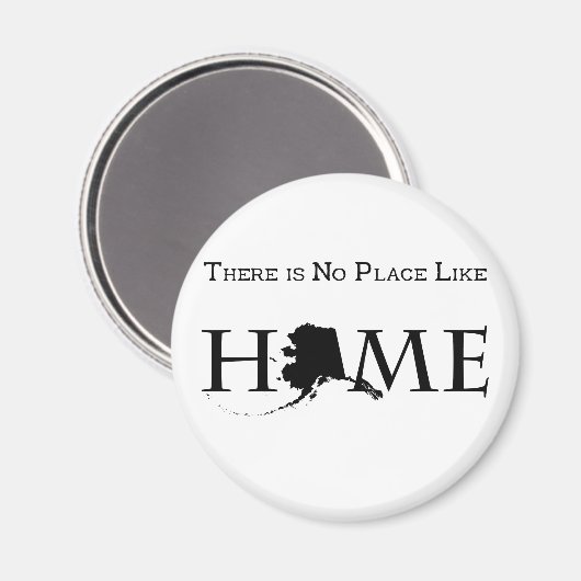 Alaska geen plek als thuis magneet (Voorkant / Achterkant)