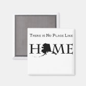 Alaska geen plek als thuis magneet (Voorkant / Achterkant)