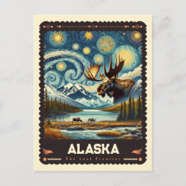 Alaska | geïnspireerd door Vincent Van Gogh Briefkaart