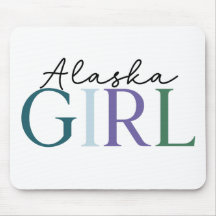 “Alaska Girl” Kleurrijke Typografie
