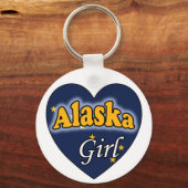 Alaska Girl Sleutelhanger (Voorkant)