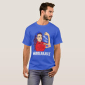 Alaska Girl Unbreakable Women AK State Patriotic G T-shirt (Voorkant volledig)
