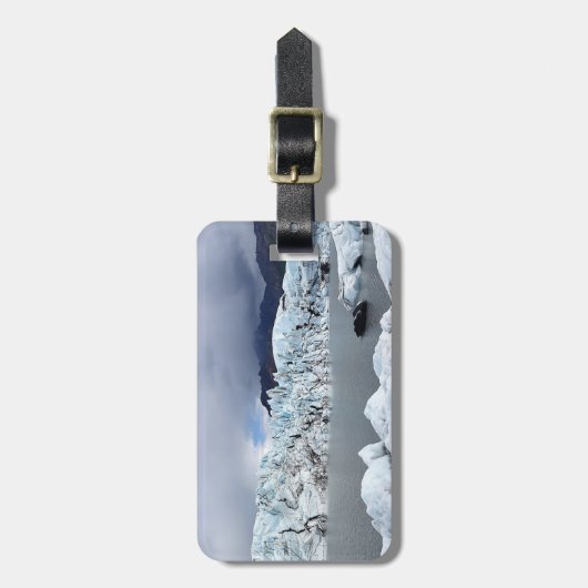 Alaska - Glacier Bagagelabel (Voorkant verticaal)