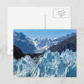 Alaska Glacier Bay Landscape Foto Briefkaart (Voorkant / Achterkant)