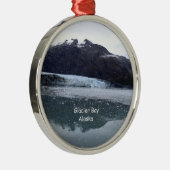 Alaska, Glacier Bay Metalen Ornament (Rechts)