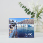 Alaska Glacier Bay National Park Briefkaart (Staand voorkant)
