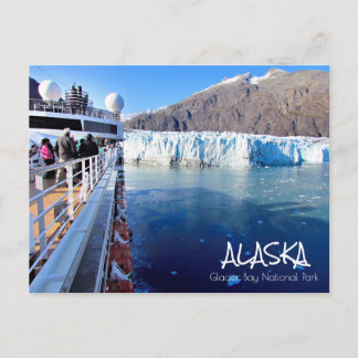 Alaska Glacier Bay National Park Briefkaart