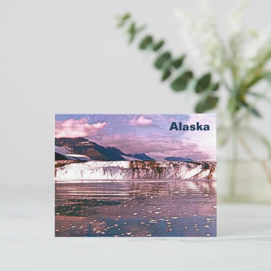 Alaska Glacier Briefkaart (Staand voorkant)
