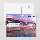 Alaska Glacier Briefkaart (Voorkant / Achterkant)