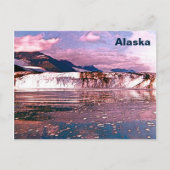 Alaska Glacier Briefkaart (Voorkant)