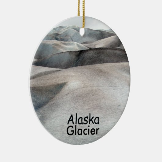 Alaska Glacier Keramisch Ornament (Rechts)