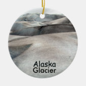 Alaska Glacier Keramisch Ornament (Voorkant)
