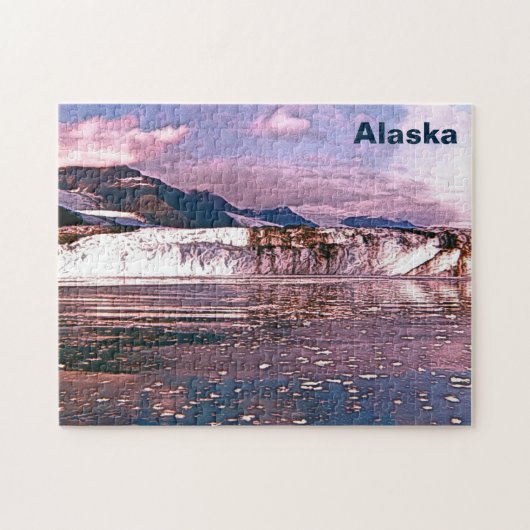 Alaska Glacier Legpuzzel (Horizontaal)