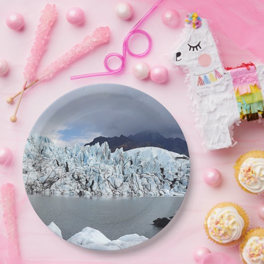 Alaska - Glacier Papieren Bordje (Feest)