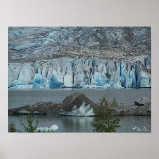 Alaska Glacier Poster (Voorkant)