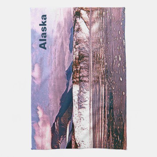 Alaska Glacier Theedoek (Verticaal)