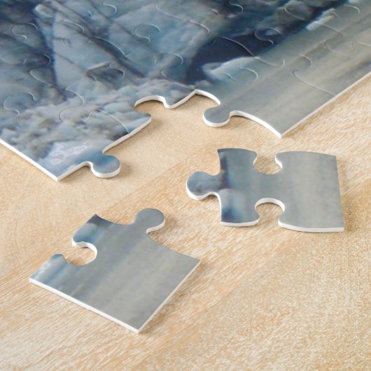 Alaska Glaciers Legpuzzel (Zijkant)