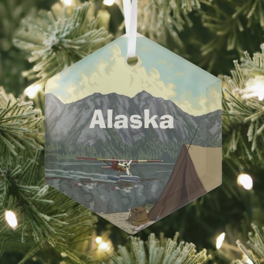 Alaska Glas Ornament (Insitu)