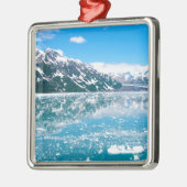 Alaska Glasier Metalen Ornament (Links)