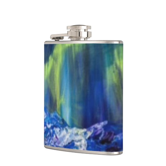 Alaska Gletsjer Reflectie Flask Heupfles (Links)