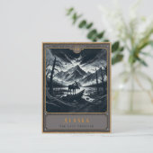 Alaska | Gotische kunst Briefkaart (Staand voorkant)
