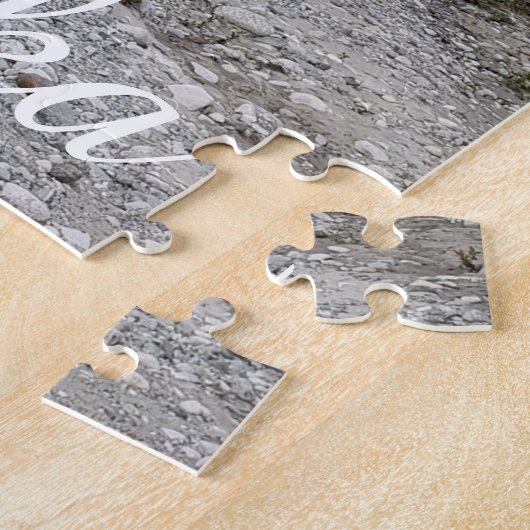 Alaska graniet Creek Puzzle Legpuzzel (Zijkant)