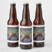 Alaska - Grizzly 5 Bier Etiket (Flessen)