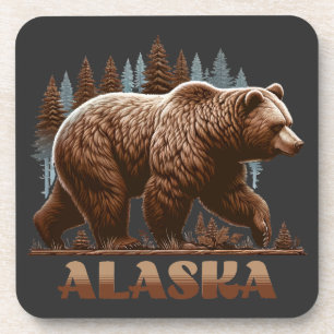 Alaska Grizzly Beer Bier Onderzetter