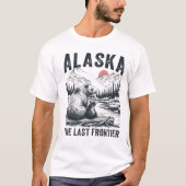 Alaska Grizzly Beer Frontier T-shirt (Voorkant)