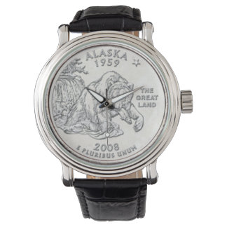 Alaska Grizzly Beer horloge