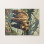 Alaska Grizzly Beer Legpuzzel (Horizontaal)