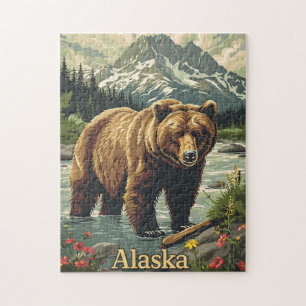 Alaska Grizzly Beer Legpuzzel