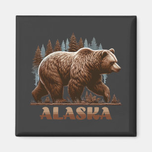 Alaska Grizzly Beer Magneet